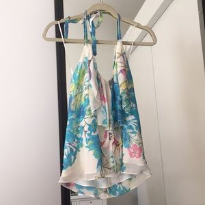 Yumi Kim, 100% silk halter top.